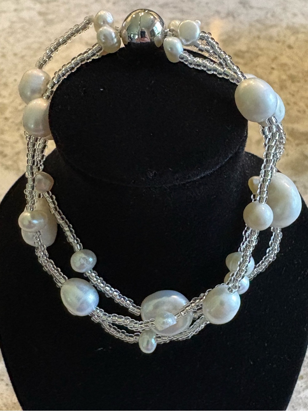 Pearl Multi-Strand Bracelet